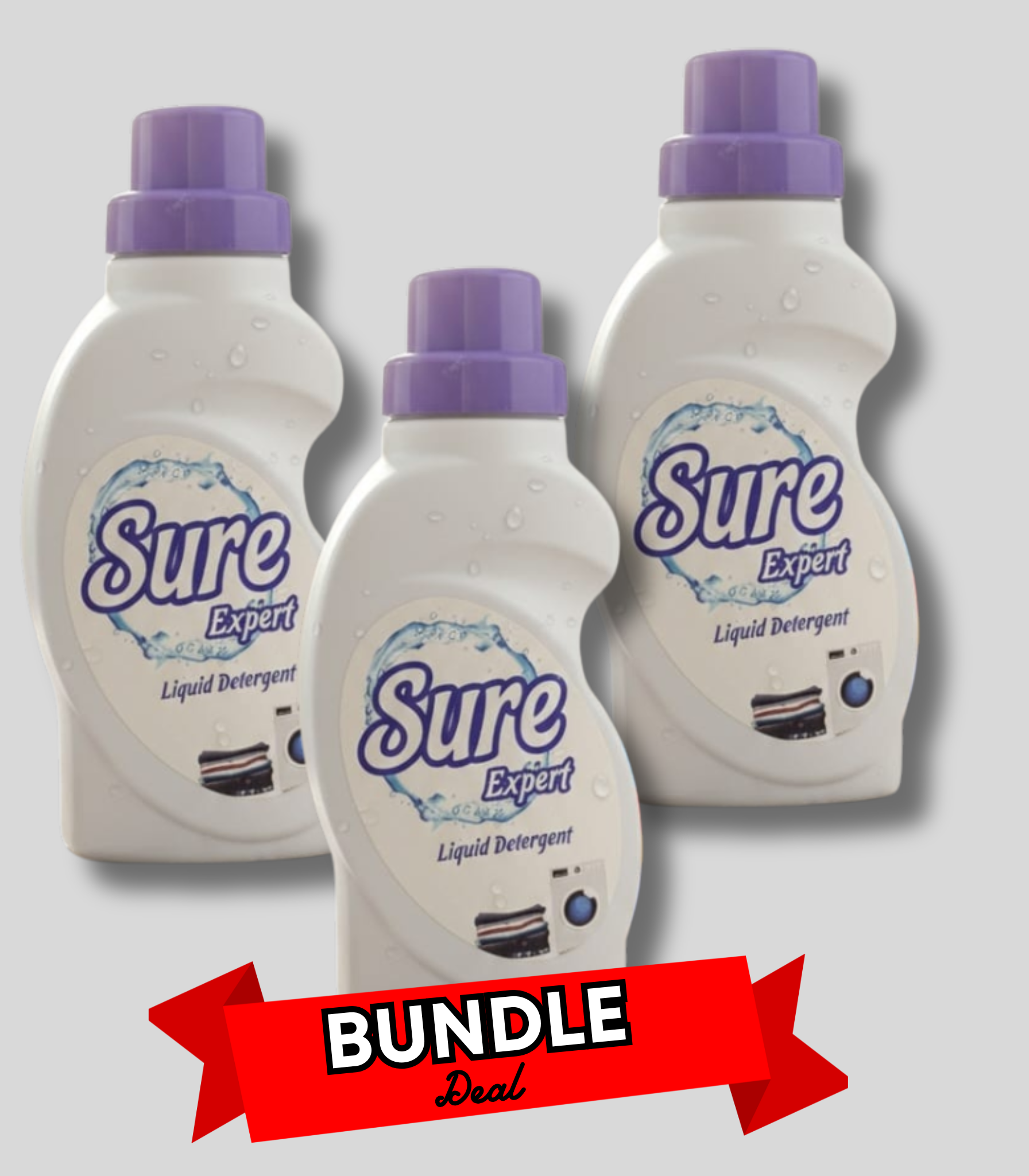 pack Of 3 -liquid detergent 999 Pack of 3 Liquid detergent - Image 1