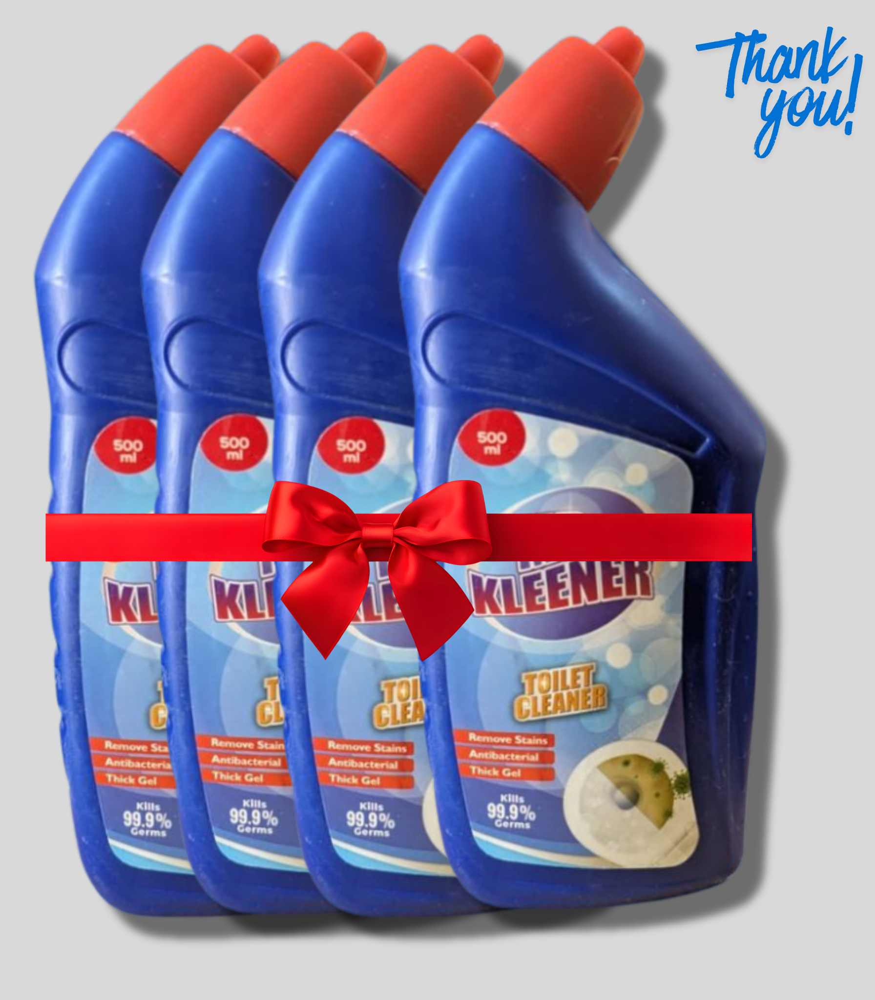 pack Of 4 - Toilet cleaner 999 Pack of 4 Toilet Cleaner - Image 1